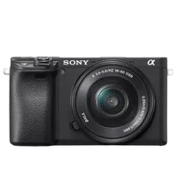 Used Sony Alpha a6400 Mirrorless Digital Camera with 16-50mm Lens - Good Con 0