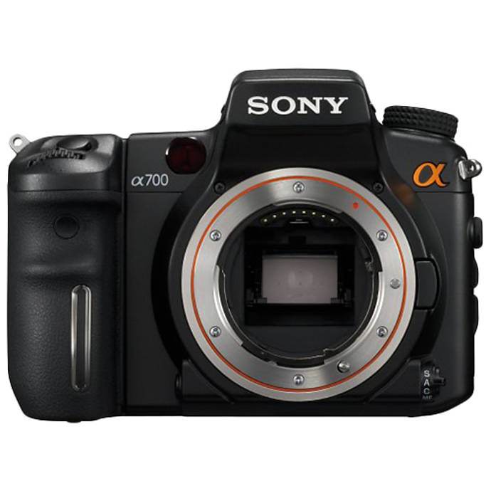 Used Sony A700 body only – a solid stills camera that benefits from a gimbal for video