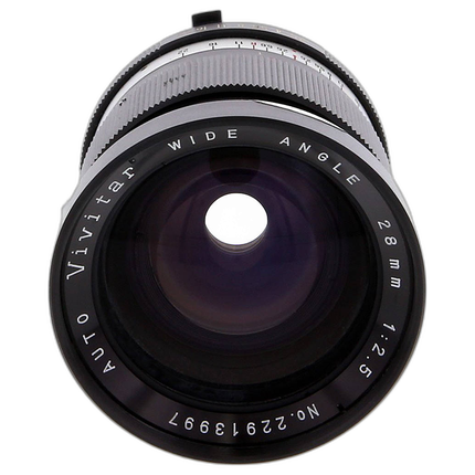 Used Vivitar 28MM F/2.5 M/SR Minolta Mount - Good