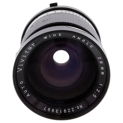 Used Vivitar 28MM F/2.5 M/SR Minolta Mount - Good