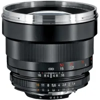 Used ZEISS Planar T* 85mm f/1.4 ZF.2 Lens for Nikon F - Good 1