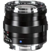 Used Zeiss Planar T* 50mm f/2 ZM Lens (Black) for Leica M Mount - Good 1