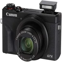 Used Canon PowerShot G7X Mark III Digital Camera (Black ) - Like New 0