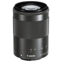 Used Canon M100 Mirrorless Camera with 15-45mm  and  55-200mm (Black) - Like New 4