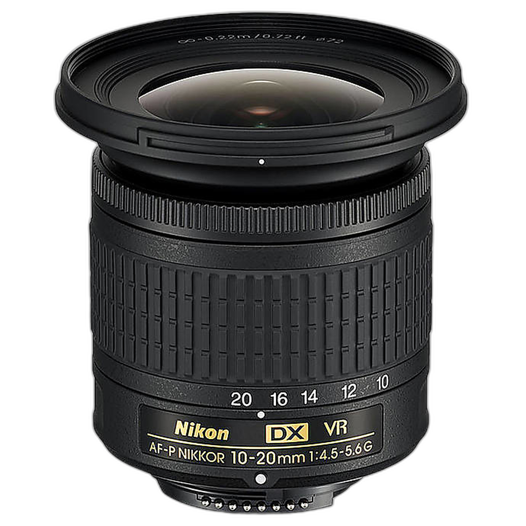 Used Nikon AF-P DX 10-20mm f/4.5-5.6G VR lens