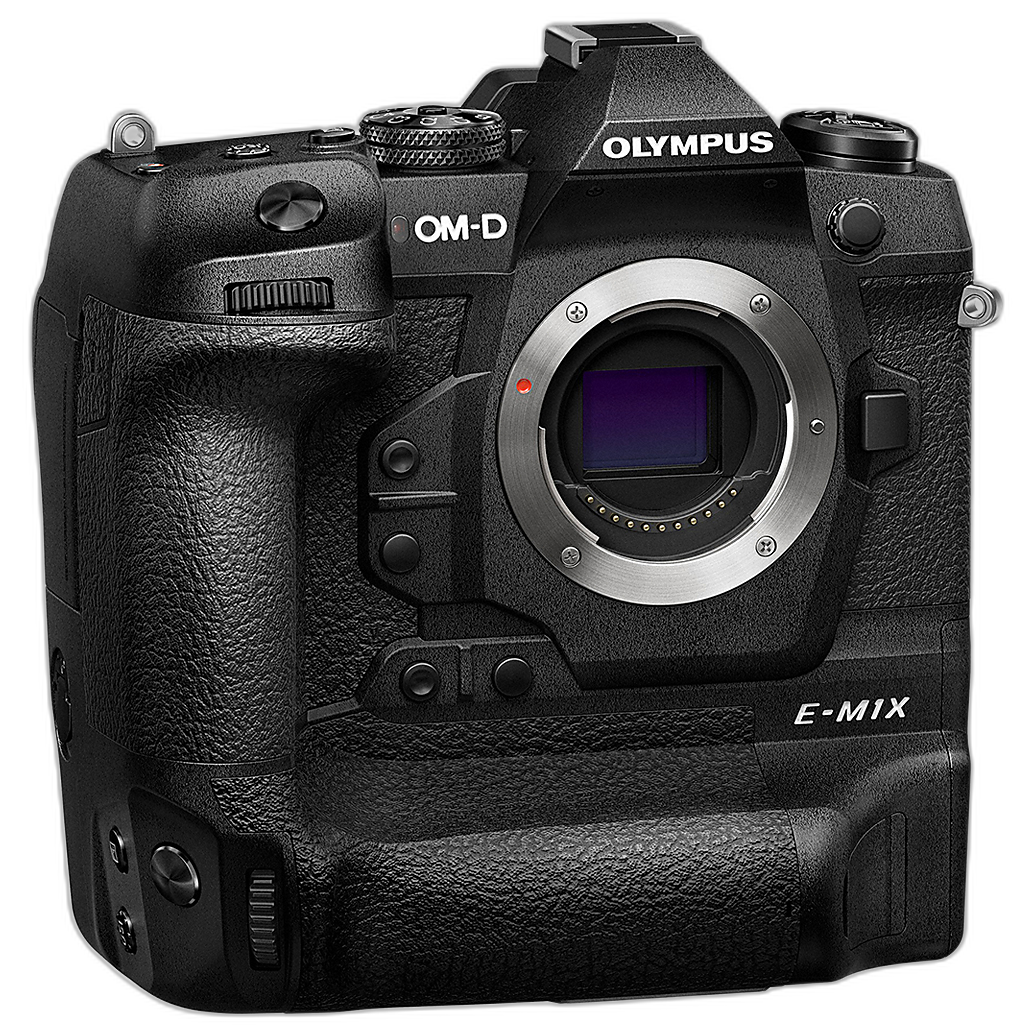 Used Olympus OM-D E-M1X rear view