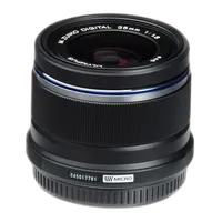 Used Olympus M.Zuiko 25mm f/1.8 Standard Lens for Micro 4/3 System  (Black) 1