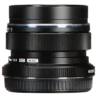 Used Olympus M.Zuiko Digital ED 12mm f/1:2.0 Wide Angle Lens (Black) - Like 2