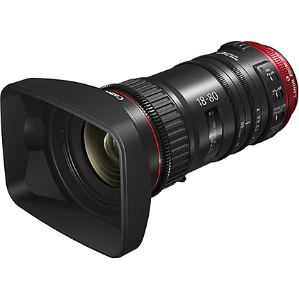 *OPEN BOX* Canon CN-E 18-80mm T4.4 COMPACT-SERVO Cinema Zoom Lens (EF Mount)