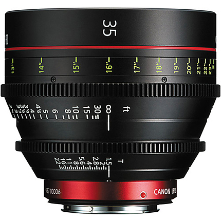 *OPEN BOX* Canon CN-E 35mm T1.5 L F Cinema Prime Lens (EF Mount)