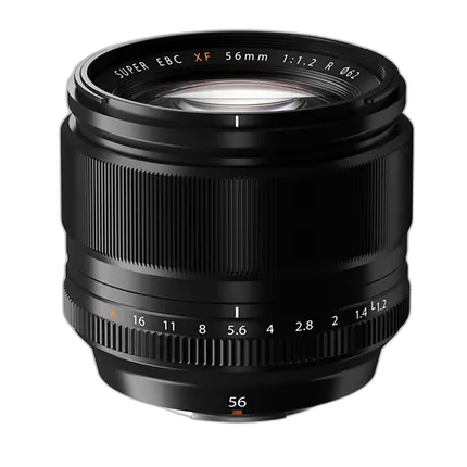 Open Box Fujifilm Fujinon XF 56mm f/1.2 R Standard Lens - Black