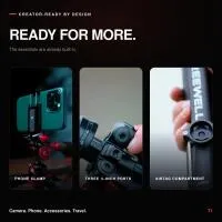 Open Box Freewell FW-T1 Carbon Fiber Real Travel Tripod with Ball Head 6