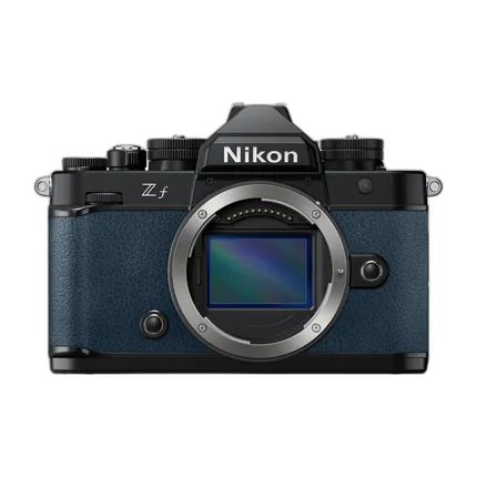 Nikon Z f FX-Format Mirrorless Camera Body - Indigo Blue - Open Box