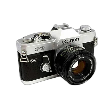 Used Canon FTB SLR W/50MM F/1.8 - As Is *No Meter*