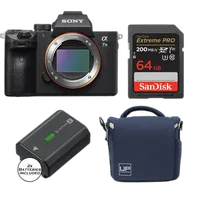 Used Sony Alpha a7 III Mirrorless Digital Camera - As Is *Missing Mic Door C 0