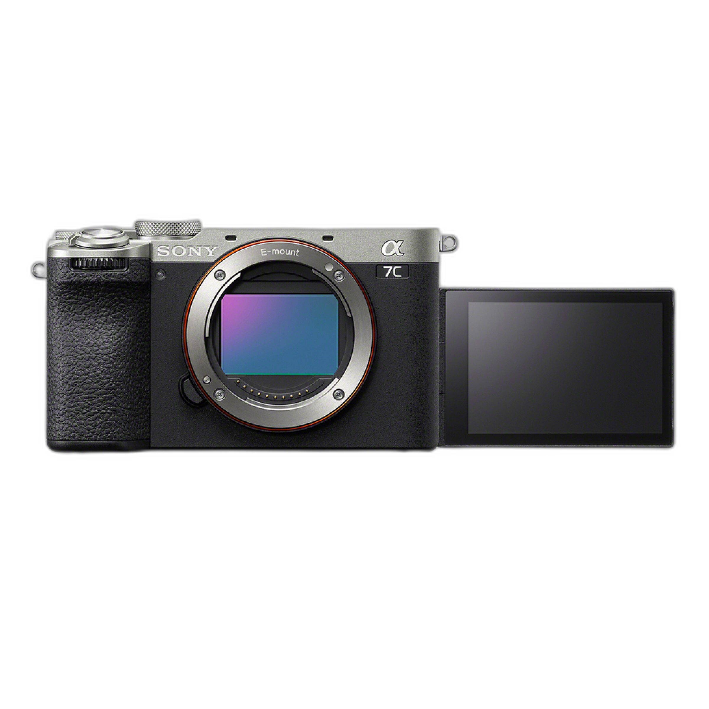 Sony Alpha A7C II rear angle