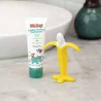  Toddler Toothpaste Combo Set Incl Banana Toothbrush 4
