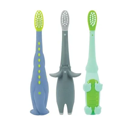 3Pk Animal Toothbrush