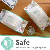  48Pk Citroganix Pacifier Wipes Vanilla Milk Flavored 2