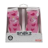 Nuby Baby Rubber Shoes Medium Pink Flamingo Only 4
