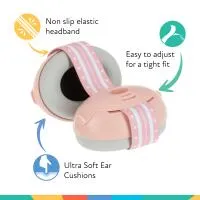 Baby Earmuffs Pink Travel Bag With Travel Bag 1