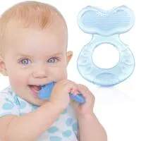 SILICONE TEETHER FISH-SHAPED WATER FILLED HAND TEETHER 0