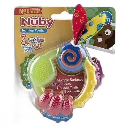 WACKY TEETHING RING 2PC TEETHER SET