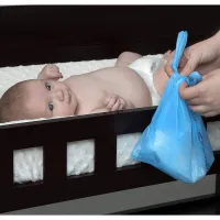 Nuby 50 Count Diaper Sacks Scented 6Pcs On 12Pc Strip Preloaded 1