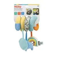 Nuby Plush Spiral Activity Toy Elephant 3