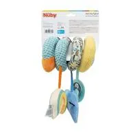 Nuby Plush Spiral Activity Toy Elephant 4