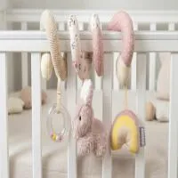 Nuby Plush Spiral Activity Toy Rabbit 1