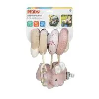 Nuby Plush Spiral Activity Toy Rabbit 3