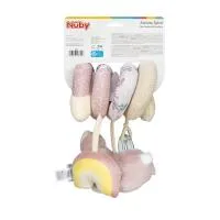 Nuby Plush Spiral Activity Toy Rabbit 4