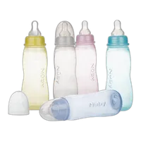Nuby 8oz Tinted Feeding Nurser Bottle 0