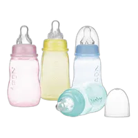 Nuby 4oz Tinted Feeding Nurser Bottle 0