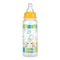 Nuby 8oz Clear Leak-Proof Bottle 2