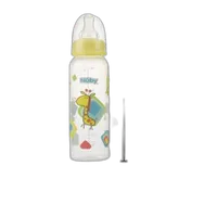 Nuby 8oz Clear Leak-Proof Bottle 3