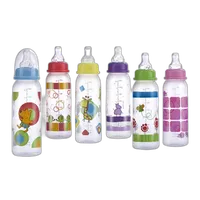 Nuby 8oz Leak-Proof Bottle 2pk 0