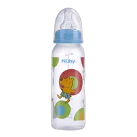 Nuby 8oz Leak-Proof Bottle 2pk 1