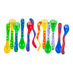 Nuby Spoon and Fork 4pk