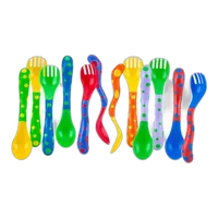 Nuby Spoon and Fork 4pk 0