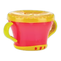 1PK Snack Keeper Bowl with Fork and Spoon Set 2