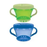 2PK. SNACK KEEPER SUCTION BOWL W/SPOON AND LID 1