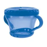 2PK. SNACK KEEPER SUCTION BOWL W/SPOON AND LID 5