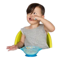 Suction Bowl w/Spoon and Lid 4pk Toddler Snack Combo 0