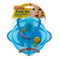 Suction Bowl w/Spoon and Lid 4pk Toddler Snack Combo 4