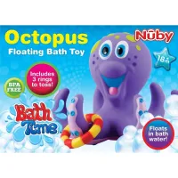 OCTOPUS BATH TIME TOSS FLOATING TURTLE BATH TOY 0