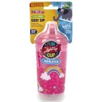 Nuby 10Oz Light Up Cup No-Spill Pink Rainbow 4