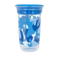 Nuby 10Oz Camo Tritan Smart Cup With Handles And Hygienic Cove 1