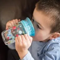 Nuby 10Oz Space Tritan Smart Cup With Handles And Hygienic Cove 3